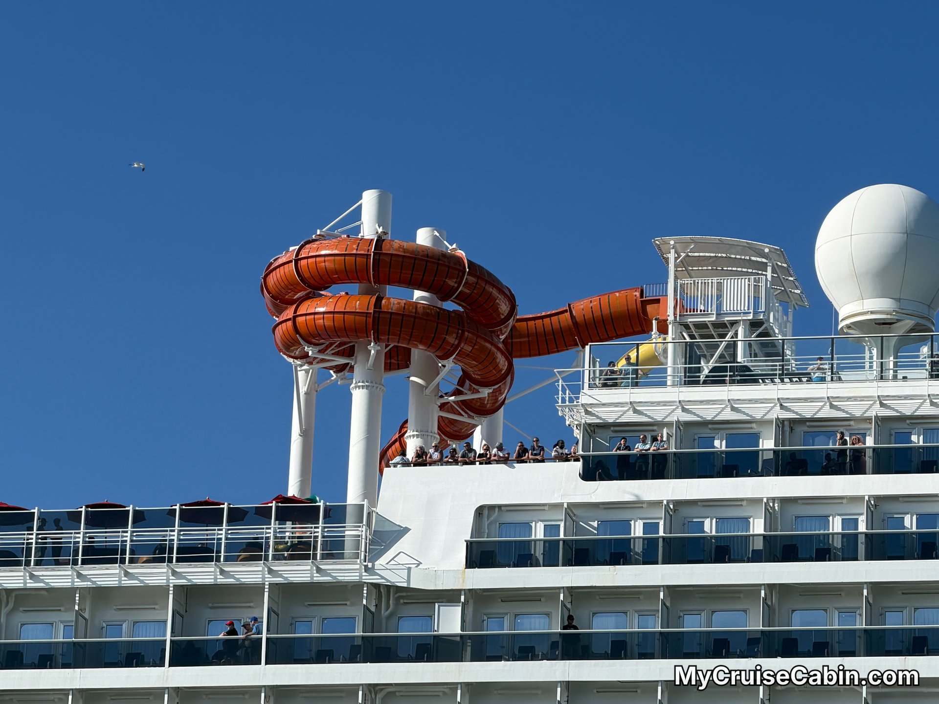 Carnival Vista Water slide - Recreation