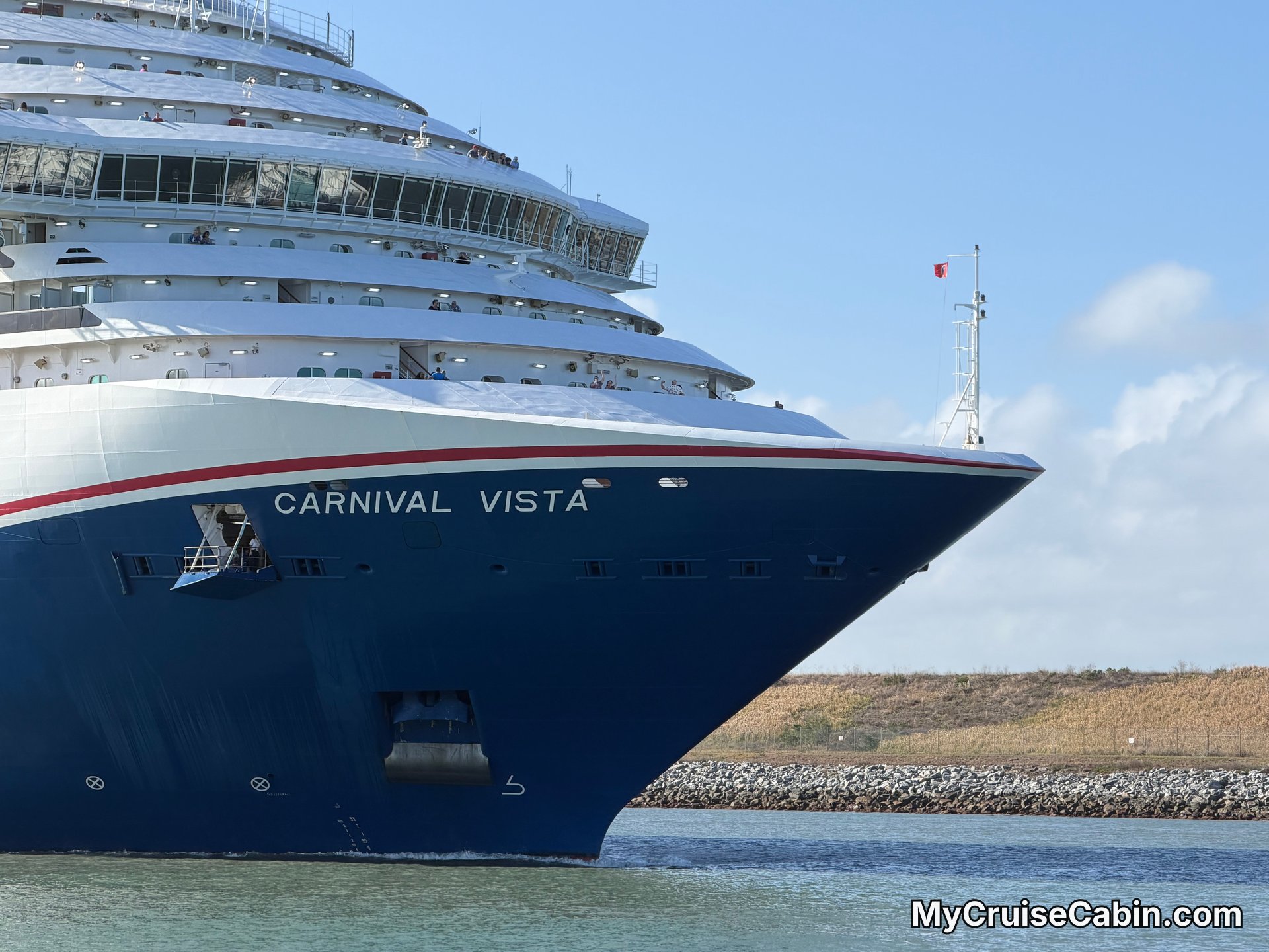 Carnival Vista Bow - Exterior