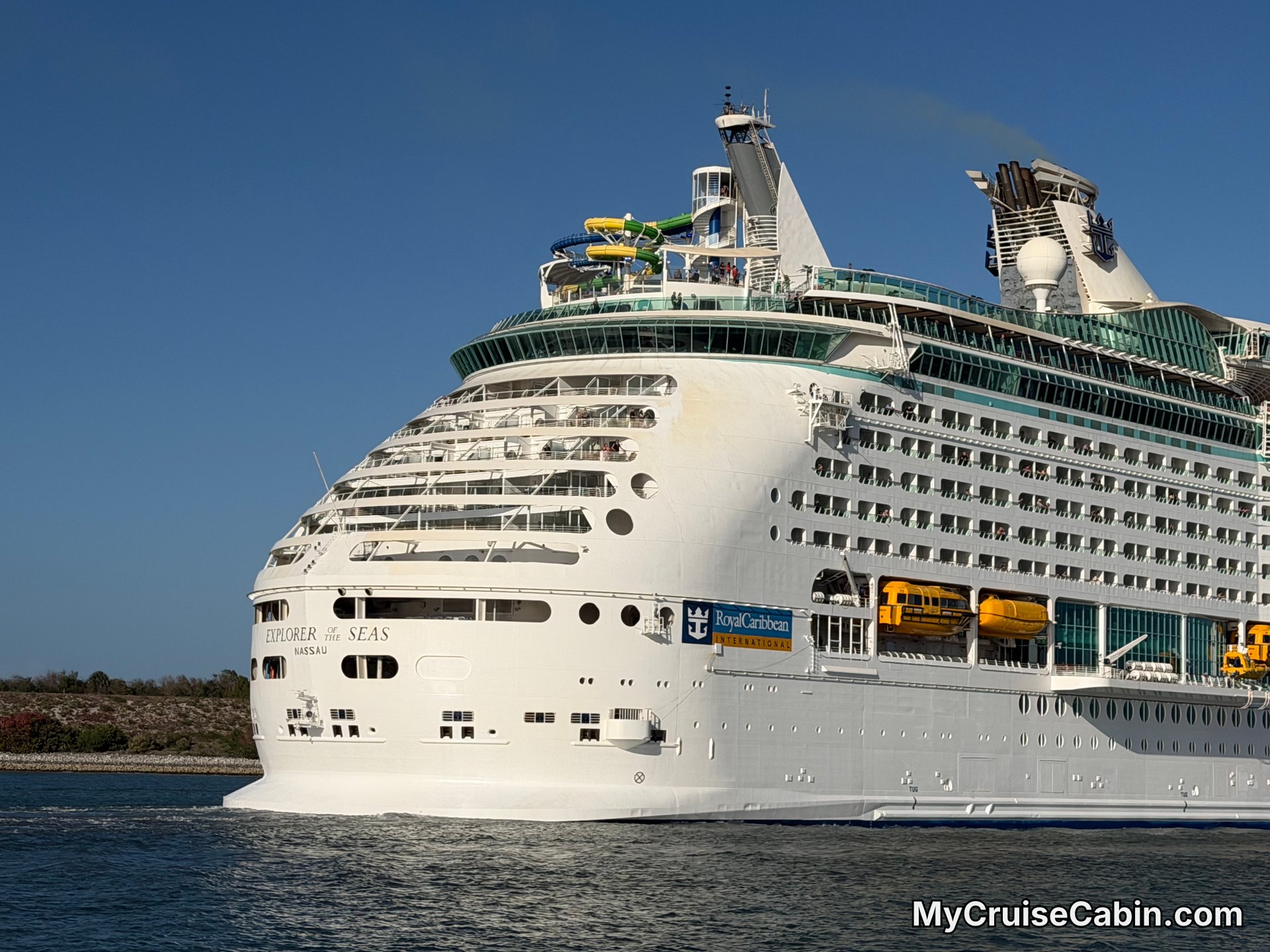 Explorer of the Seas Aft - Exterior