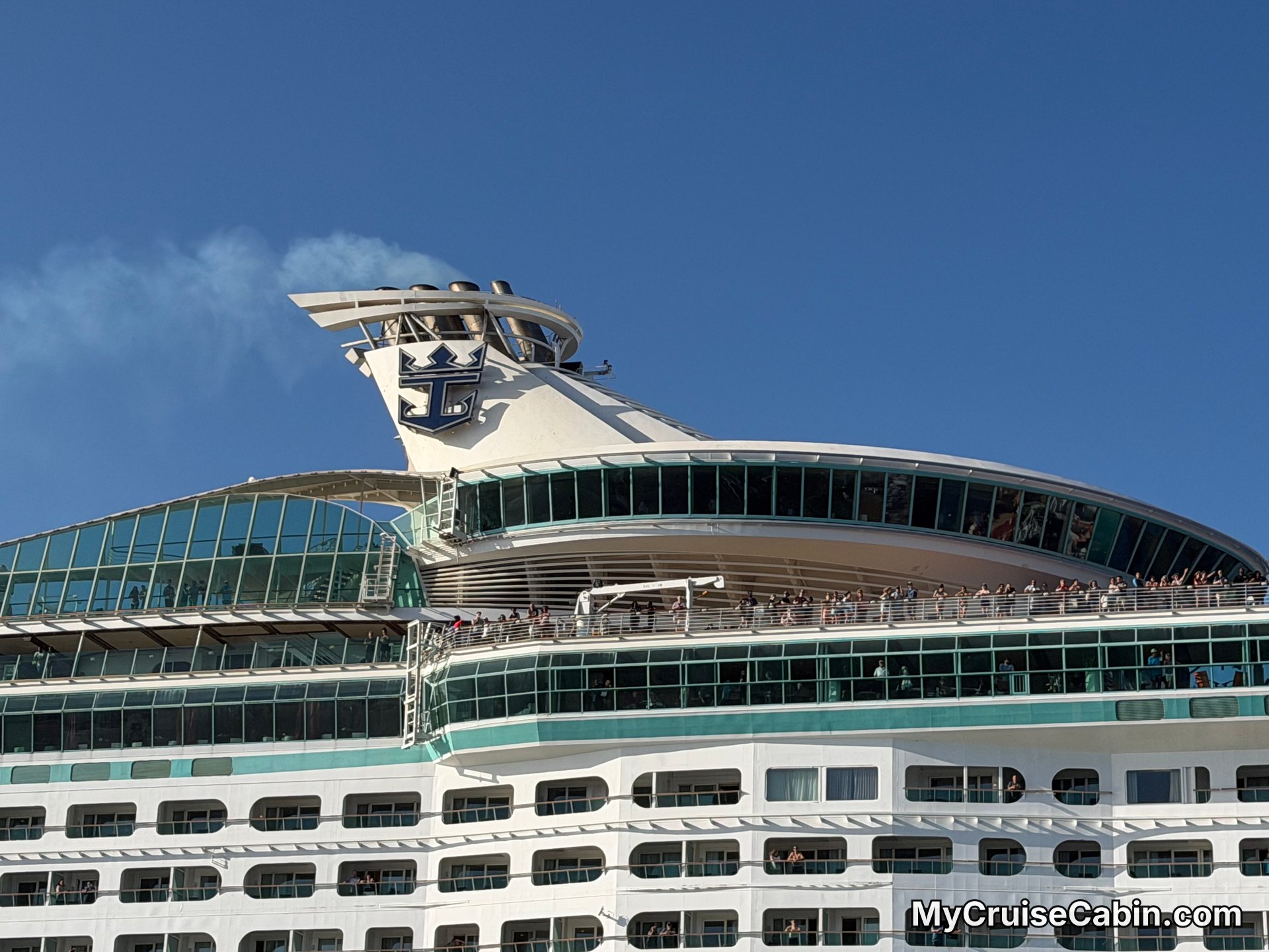 Explorer of the Seas Funnel - Exterior