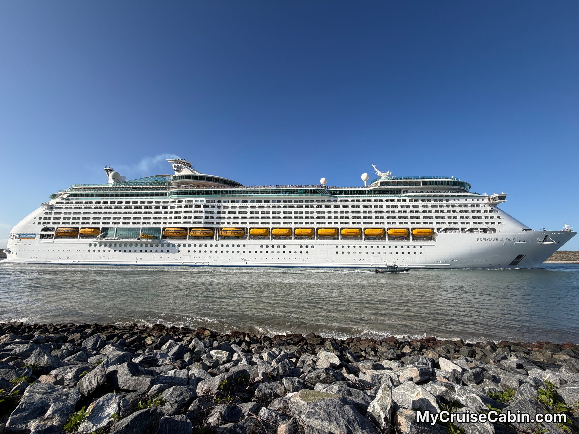 Explorer of the Seas Starboard side - Exterior