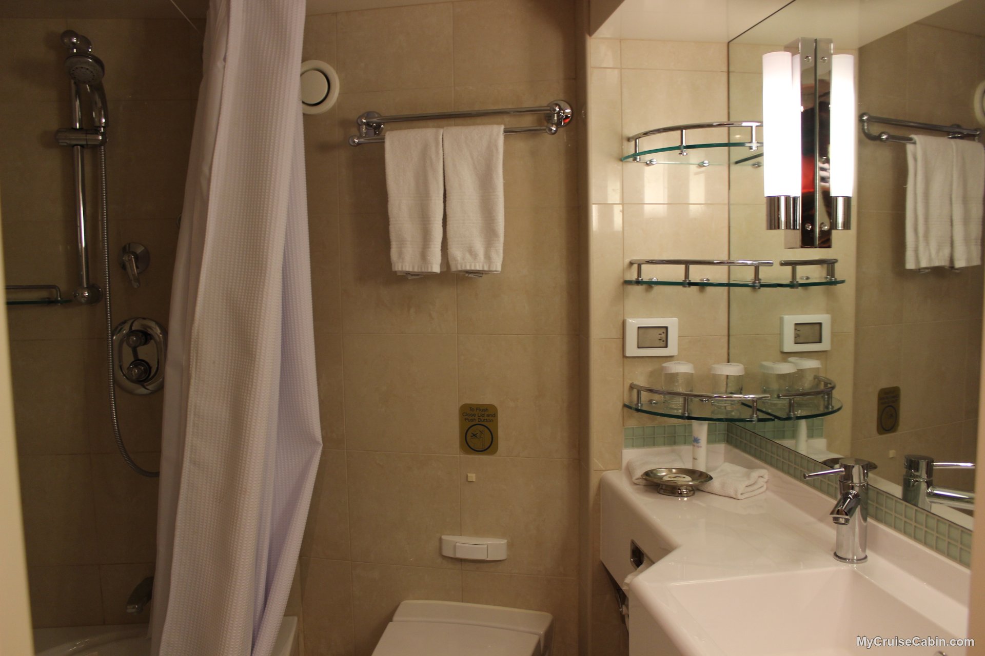 Cabin C403 on Royal Princess