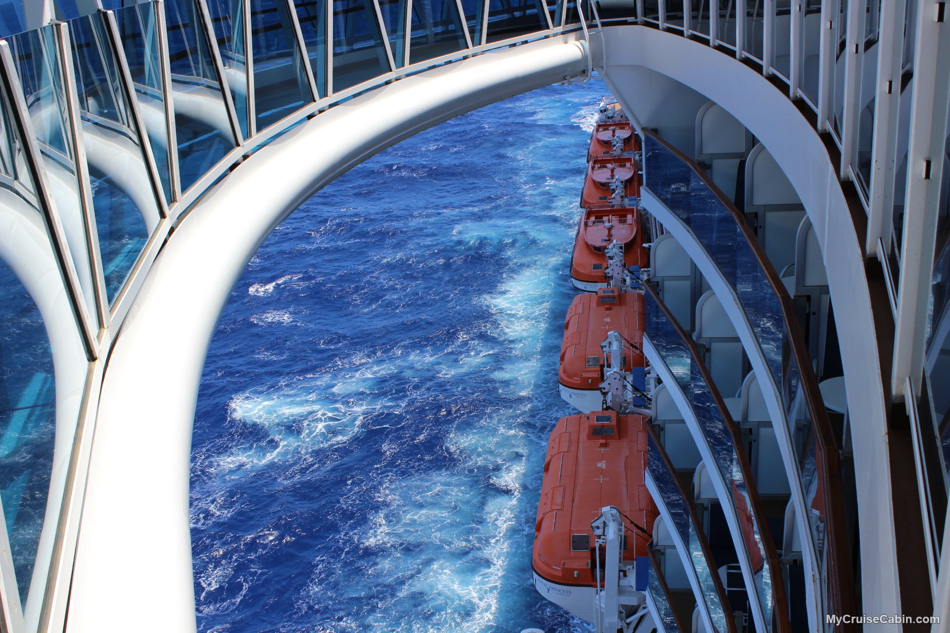 inbetween SeaWalk and ship