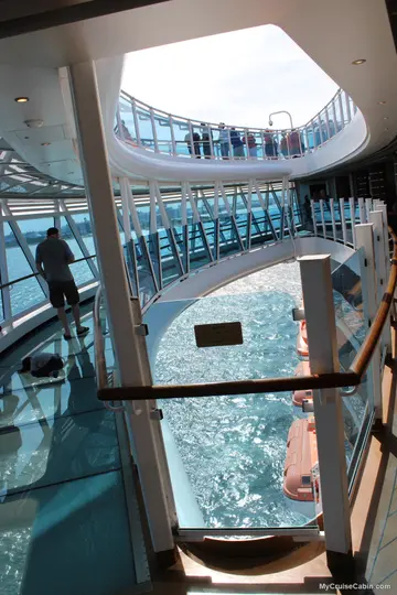 a glass-floored walkway called the SeaWalk