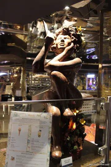 made of chocolate