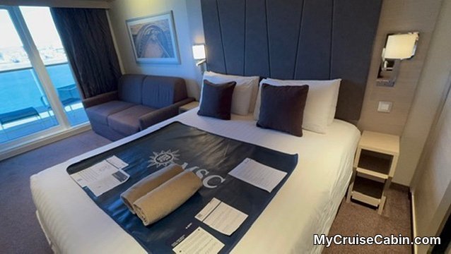 MSC World Europa Cabin 12172 - Interior