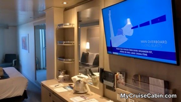 Cabin 13251 on MSC Seashore