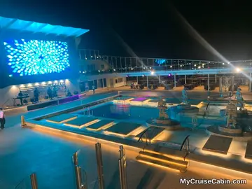 Pool deck