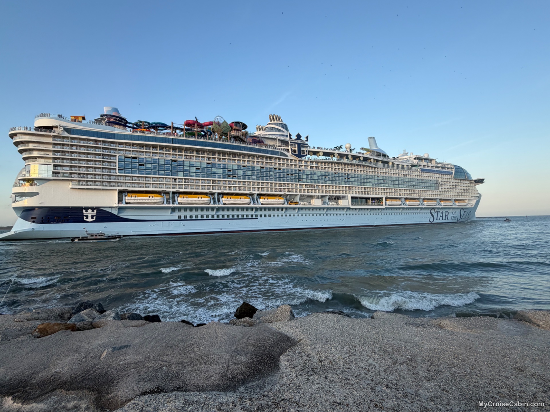 The Star leaving Port Canaveral