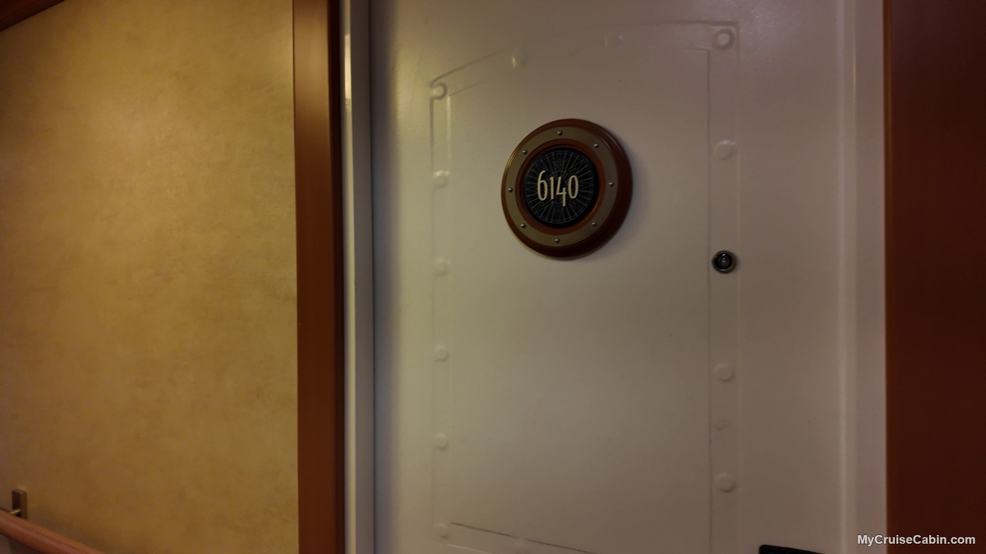 Disney Wonder Cabin 6140 - Door