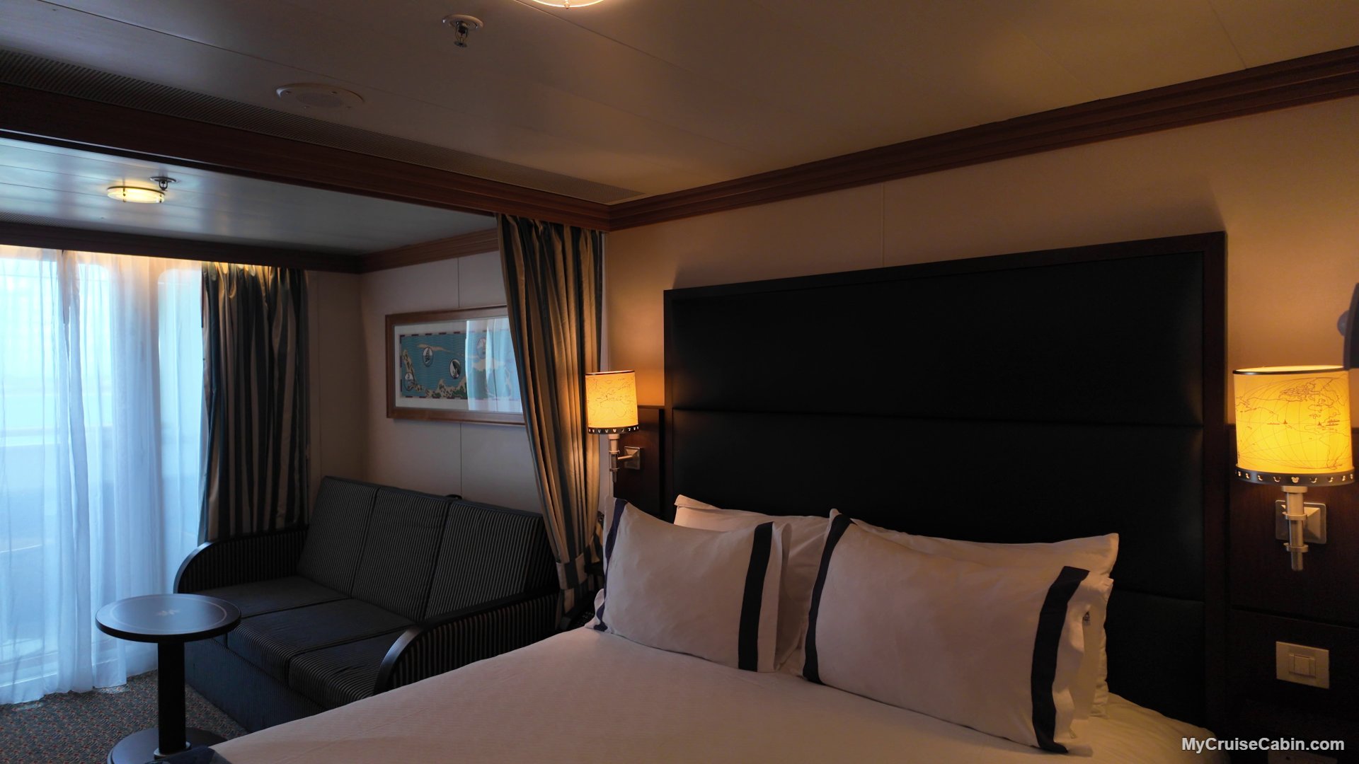 Disney Wonder Cabin 6140 - Interior